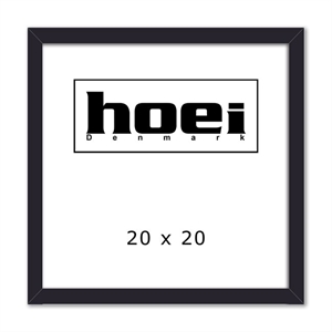 Sort fa keret fényképekhez és poszterekhez, 20 x 20 cm