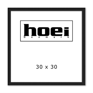 Sort fa keret fényképekhez és plakátokhoz 30 x 30 cm
