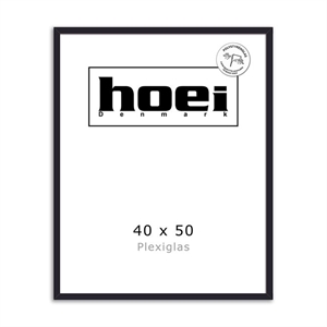 Sort fa keret fotókhoz és poszterekhez 40 x 50 - PLEXI cm