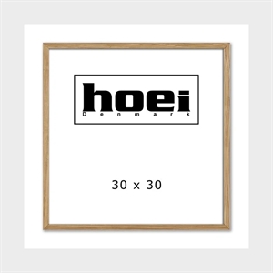 Masszív tölgyfa keret képekhez és plakátokhoz 30 x 30 cm