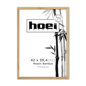 Bambusz képkeret fényképekhez és plakátokhoz 42 x 59,4 PLEXI A2 cm