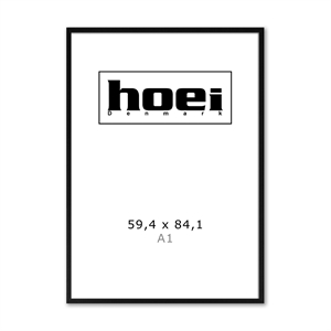 Sort fa keret til fotó és plakátokhoz 59,4 x 84,1 cm (A1)