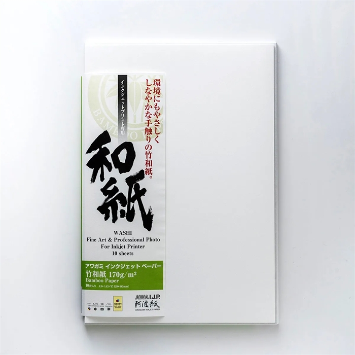 Awagami Bamboo 170 - 170 g/m², A1 10 ív