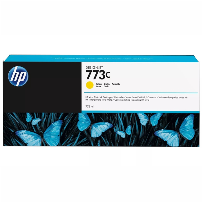 HP 773C Yellow tintapatron, 775 ml