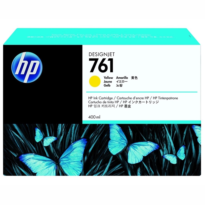 HP 761 Yellow tintapatron, 400 ml