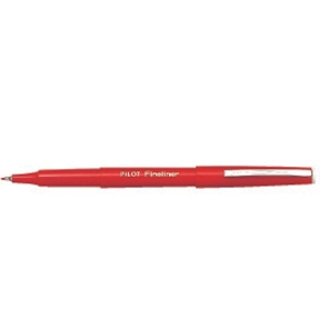 Pilot Filtpen m/kupak Fineliner 1,2 piros