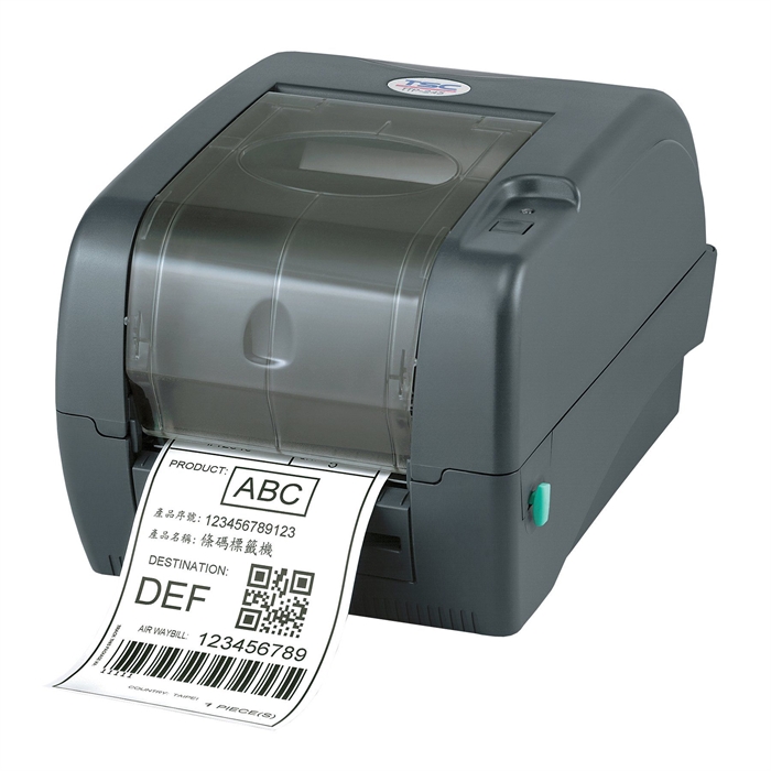 TSC TTP-345, 12 pont/mm (300 dpi), TSPL-EZ, többcsatlakozós